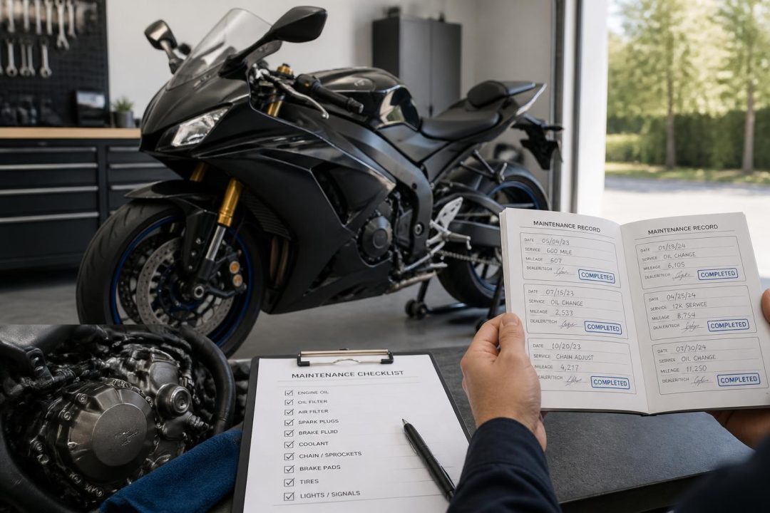 Entretenir sa moto pour la revente : contrôles clés